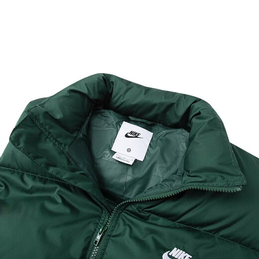 Nike (Nike) Baumwolljacke Weste Jacke Herren Winter Neue Sportswear im Freien im Freien und warme Weste Freizeitkomfort Top FB7374-323 Green XL