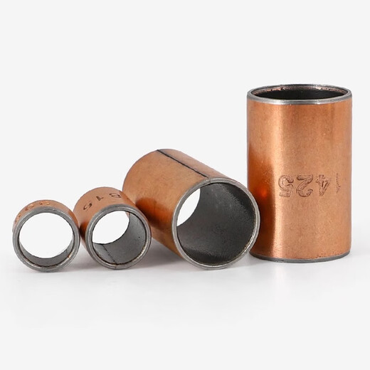 Bingneng SF-1 composite copper bearing sleeve copper sleeve small shaft sleeve oil-free self-lubricating bearing bushing copper guide sleeve composite sleeve wear-resistant 20*23*25=10 pieces