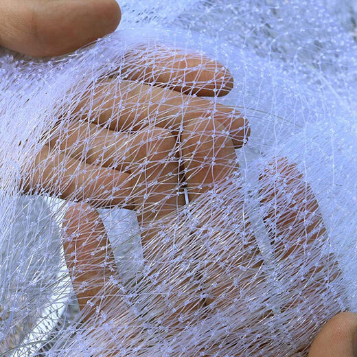 Renniaofei hand-throwing net, Frisbee-type hand-throwing net, monofilament line, strong and durable, weighted drop, thickened rope, easy to throw fishing net 4.2 meters