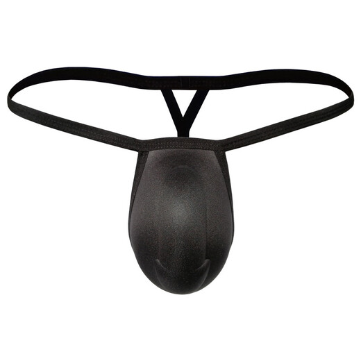 Confidential delivery, sexy men's sexy underwear, men's thong underwear, fully transparent T-pants, passion-free nightclub opening, black M men's circumcision surgery, bird-protecting swimming trunks pad