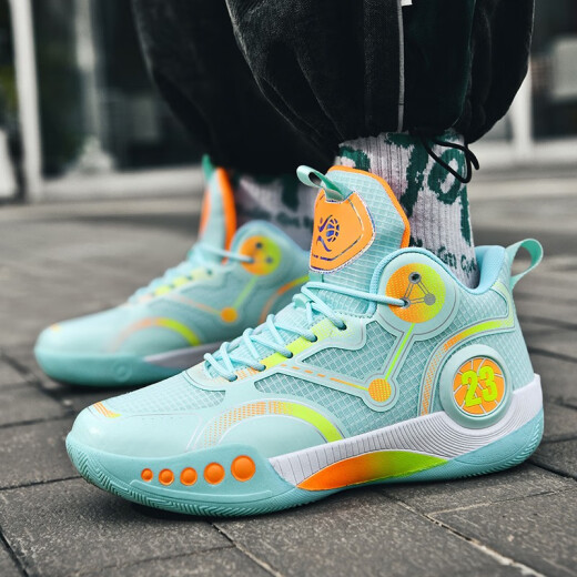 Phantom 3 Basketballschuhe für Jungenschuhe für Kinder und Teenager Sportschuhe für die Lederoberfläche der Schüler ohne Schlupf Kobe Junior High School Schülern.