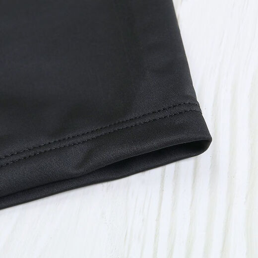 Pisces Rabbit swimming trunks men's swimming cap and swimming goggles two-piece set equipment hot spring flat angle anti-embarrassment trendy brand enlarged quick-drying men's swimming trunks black swimming trunks + boxed nose clip earplugs M M recommends 70-80Jin Jin equals 0.5 kg