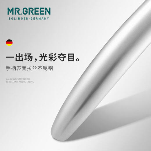 
MR.GREEN German brand dead leather pliers imported stainless steel dead leather cut manicure barbs nail art tool nail steel push tool silver + nail steel push Mr-1050Ni-plus