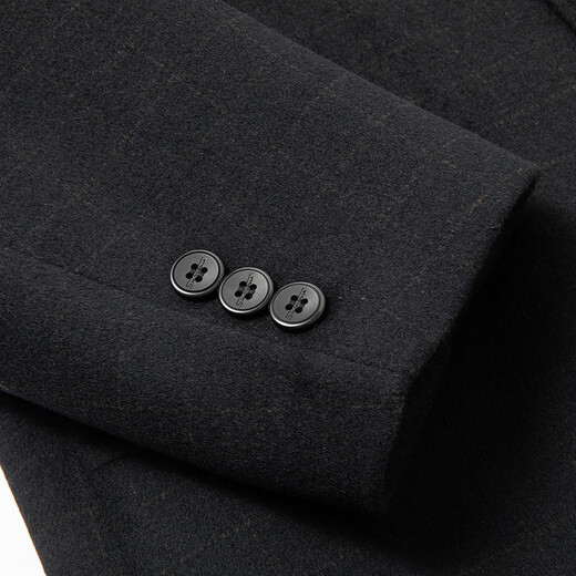
Dibinze plus fat plus size woolen coat for men's winter high-end wool coat mid-length goose down inner lid