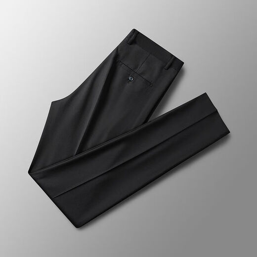 Romon casual pants for men four seasons, no iron and wrinkle-resistant business suit pants for men, comfortable straight-leg breathable men's trousers LM71J201