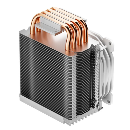 Qiao Sibo Qiao Sibo cr1000 series supports 12th generation 1700 tower CPU air-cooled radiator multi-platform radiator CR1400 EVO color version (white)