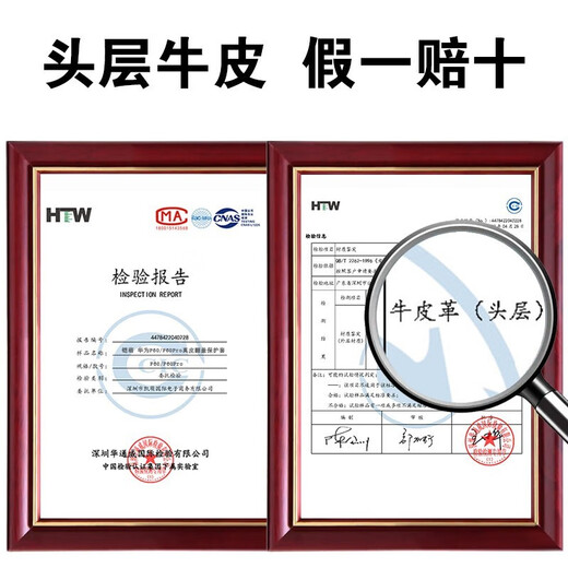 铠萌【真皮】适用华为p60手机壳p60pro智能视窗翻盖真头层牛皮镜头全包保护套防摔男女款商务 P60/P60Pro通用丨典雅黑