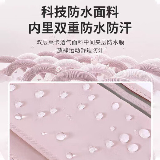 TEAEGG running mobile phone bag waist bag men's sports fitness cycling marathon outdoor waist bag with mobile phone bag for women Sky Blue 6.8-inch running arm bag