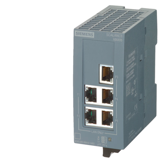 西门子（SIEMENS）XB008/5/8口工业以太网交换机6GK5008/5005-0BA 6GK5008-0BA10-1AB2