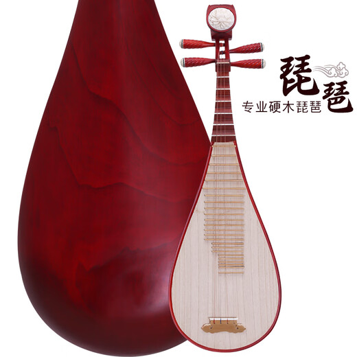 Folk music pipa musical instrument for adults and children beginners entry-level pipa professional teaching pipa mahogany rosewood pipa musical instrument adult rosewood axis performance level