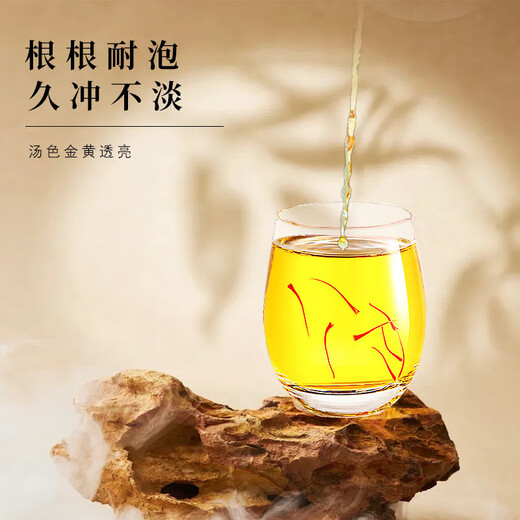Kangyuan Tibetan Grassland Ksaffron Selected Quality Gifts for Parents, Colleagues and Teachers’ Self-use Tibetan Tonic Tea Beverage Gift Box Te Grade Filament Saffron 10/g Gift Box Pack