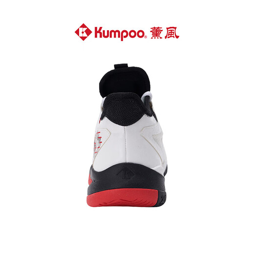 
KUMPOO 2024 new badminton shoes Houyi KH-G826 breathable shock-absorbing and anti-slip fumigation sports shoes for men and women. Houyi KH-G826 white/red/black 35