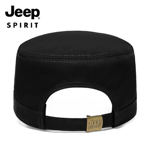 吉普（JEEP）帽子男加长帽檐平顶帽四季款鸭舌帽中老年休闲百搭棒球帽A0370