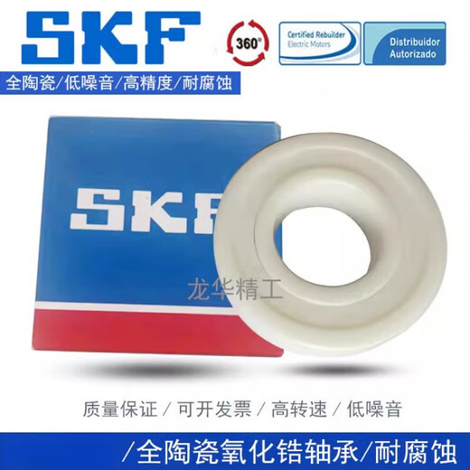 SKF Swedish ceramic bearing zirconia high temperature resistant 6300 6301 6302 6303 6304 6305 customized SKF 6303CE-2RS1