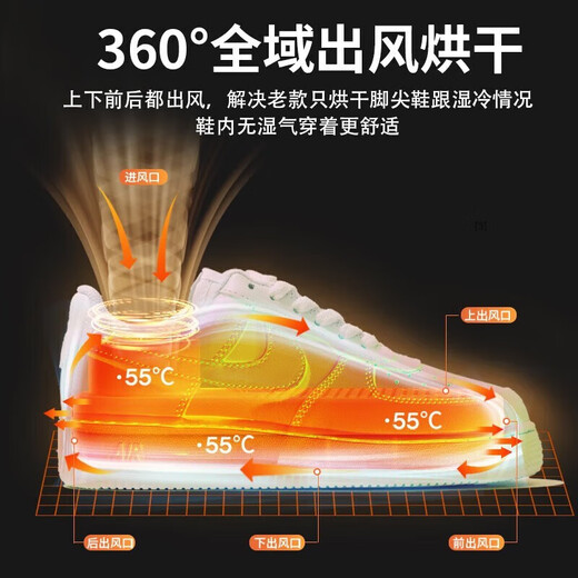 Nesugar shoe dryer shoe dryer shoe dryer wet and dry ozone sterilization and deodorization smart shoe dryer - upgraded wall smart shoe dryer - upgraded wall hanging version - triple sterilization