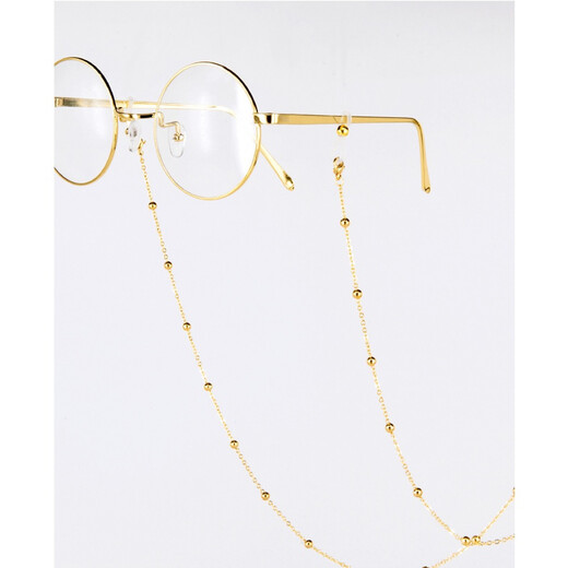 MINCITY titanium steel glasses chain hanging neck women's glasses rope fashion sunglasses reading glasses sunglasses beaded chain glasses rope rose gold steel chain