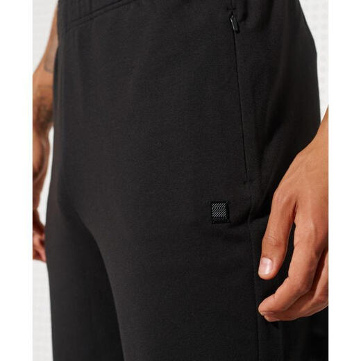 Superdry extremely dry men's sweatpants are comfortable and breathable spring and autumn sports and leisure fashion trend A1041514000080 Black XL
