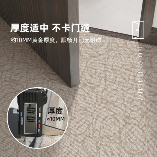 垫空间地垫入户门垫可擦免洗感门口玄关脚垫耐脏免洗家用门外可裁剪垫子 朝暮-14109 80cm*160cm【升级9代耐脏法尔曼