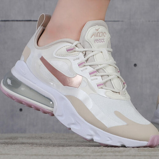 Nike (Nike) Damenschuhe Air Max 270 Luftkissen Sportschuhe modische Polsterung atmungsaktivem Top-Laufschuhen at6174-002 35.5