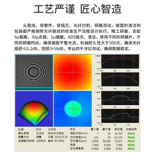 博扬（BOYANG）BY-3532S 电信级光纤跳线尾纤 3米LC-FC(UPC) 单模双芯双工 Φ2.0（9/125）跳纤光纤线