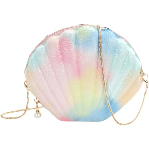 
CHARINE/KATH Women's Bag Colorful Mini Shell Bag High-end Niche Bag Women's Fashionable and Versatile Chain Crossbody Bag Color Gift Box + Gift Bag