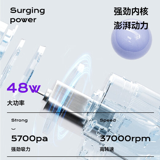 Huayuan Pet Tools (hoopet) cat comb, suction comb, cat comb, long-haired cat de-floating cleaning needle, combing device, pet cat hair vacuum cleaner, single brush head hair suction device - daily cleaning