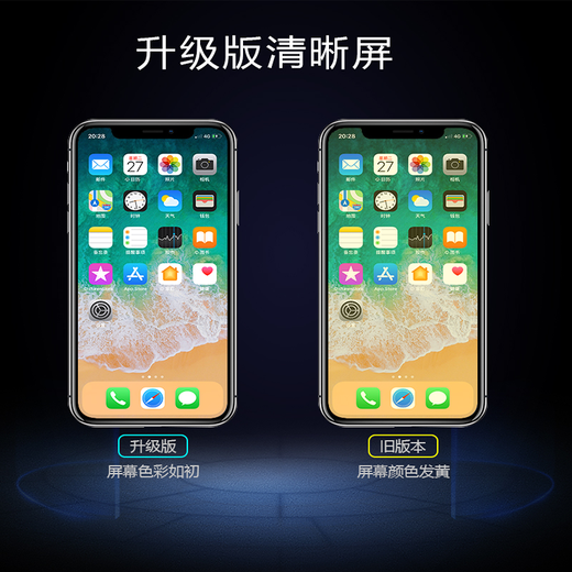 Nokaiwei aplicable al ensamblaje de la pantalla Apple X iPhonex/XS Max XR Reparación de teléfonos móviles Toque dentro y fuera de la pantalla LCD Muestra de 11 pantalla Conjunto de pantalla Apple XS [Color original flexible AAA+ pantalla]