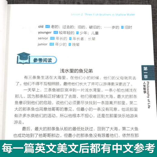 Wörter, die die Welt berühren, eine komplette Sammlung englischer Kurzgeschichten, Grundlagen + Verbesserung, jeden Tag ein wenig Englisch lesen, schöne Artikelwertschätzung und Wortschatz, detaillierte Erklärungen zu Hühnersuppe für die Seele, zweisprachige chinesisch-englische Lektüre einführender Bücher zum außerschulischen Selbststudium, eine komplette Sammlung englischer Kurzgeschichten, Grundlagen