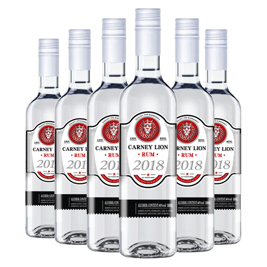 Kanai White Rum Baking and Mixed Mojito Mojito Base Wine 40 Degree Self-Mixed Vodka 500mL 6 Bottles Blanc