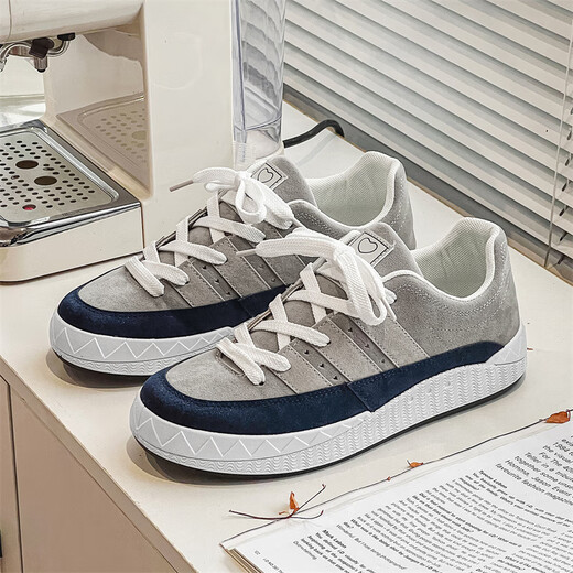 SUPNBA21 Shark Bread Chaussures 2025 Nouvelle marque de mode Chaussures de planche épaisses Sports décontractés Skateboard TRENDY SHOING BRESSIONNES SHOIS CASSOIRES SUPPLACES X9903 MI ORANGE 39