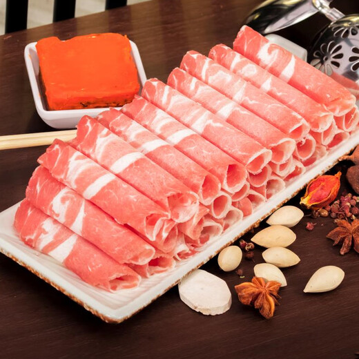 Shunxin Xinyuan frozen Ujimqin lamb rolls 280g