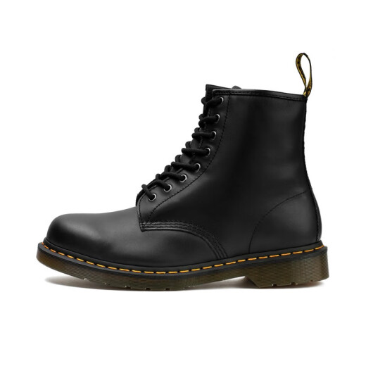 Dr.Martens Martin men's and women's Martin boots cowhide soft leather 8-hole non-slip British style 1460 Little Ghost Wang Linkai same style 11822002 black 9.5 (European size 44)