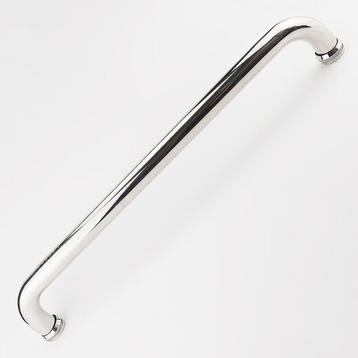 Hasdick Beijing warehouse delivery stainless steel bathroom glass door handle shower room bathroom door handle HKsq-60 304 bright extra thick 25*440mm (single)