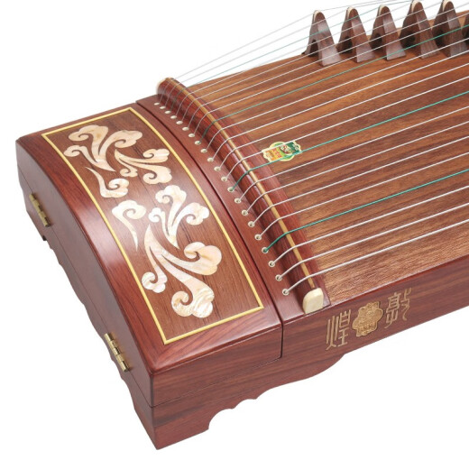 Dunhuang Brand Guzheng 696d Double Crane Chaoyang Examen de calificación de rendimiento para principiantes Zheng Factory National Musical Instrument Factory 694LC-C Auspicious Cloud Map (conjunto completo de paquetes de regalos)