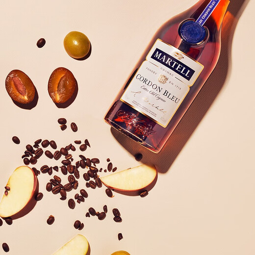 马爹利蓝带（Martell）洋酒 干邑白兰地 法国原装进口洋酒350Ml （带盒）350ml