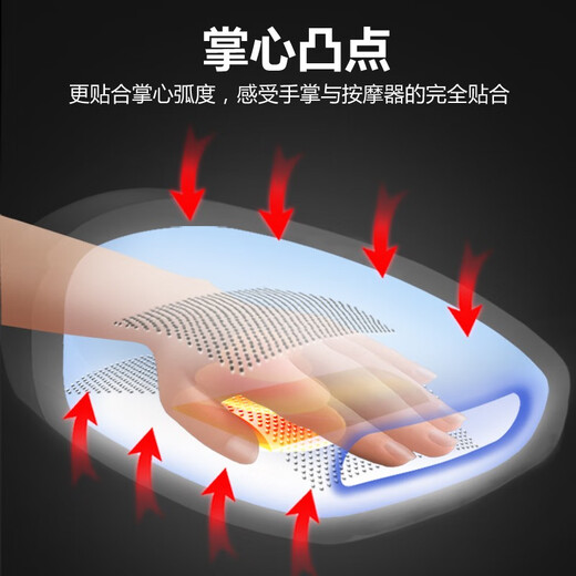 Aseblarm hand massager for numb finger joints, wrist, palm, meridians and acupuncture points, kneading, heating and care, electric artifact instrument, extended standard model