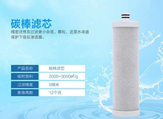 
XinYUAN filter element is suitable for Qinyuan water purifier KRT2800/3800/3820/3890 Ferlange and other water purifier filter element Insert PP+ ultrafiltration membrane+rear (3 pieces) 3890/2800