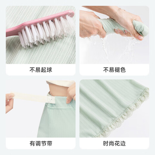 婧麒（JOYNCLEON）孕妇裤夏季薄款外穿冰丝安全裤女防走光打底裤 肤色 XL jyk177717