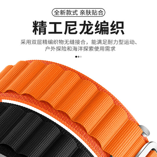 BHO is suitable for Apple watch straps apple watch s11/s10/ultra3 alpine loop strap iwatch s9/8/7/6/5/4/se3/2 nylon watch strap