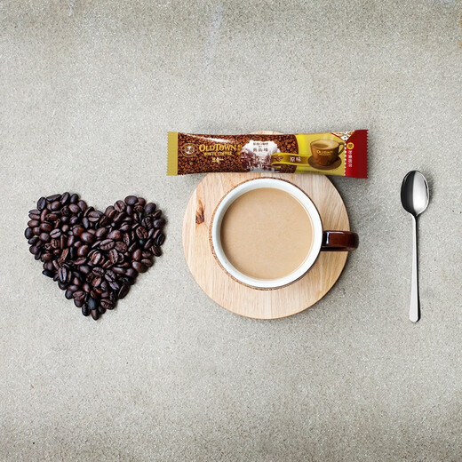 Old Street Field (OLDTOWN) Classic original white coffee three-in-one instant coffee powder 15+3 bags imported from Malaysia Original coffee 684g 3 bags [mix cup]