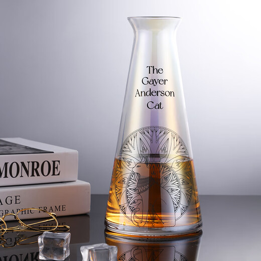 British Museum Cup Set Anderson Cat One Pot Two Cups Electroplated Cold Water Cups for Men and Women Birthday Gifts Birthday Gifts Electroplated Cold Water Cup Set