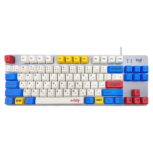 
Logitech K835 mechanical keyboard Wired gaming keyboard TTC axis 84 key office keyboard Color block keyboard Logitech K835 blue axis-blue and white keycap