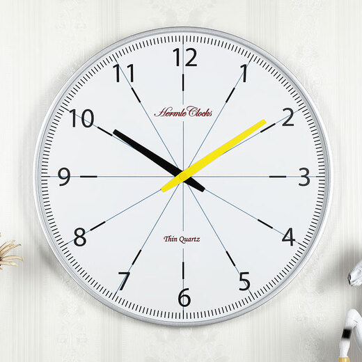 Hermle Clocks赫姆勒时钟（Hermle Clocks）客厅现代简约时尚创意挂表卧室钟表 QW208-310001