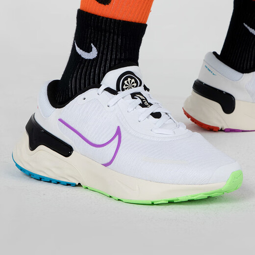 耐克（NIKE）休闲鞋男鞋2025新款夏季运动鞋Renew Run 4跑步鞋FJ1048-100 FJ1048-100白色 40