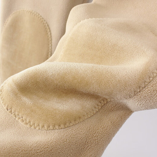 An Zhenxue warm clothes for the elderly, grandma clothes, autumn and winter clothes, middle-aged and elderly women's clothes, mother clothes two-piece set 4055-860 Khaki 3XL recommended 120-140Jin Jin equals 0.5 kg