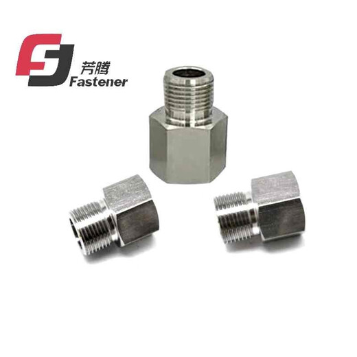 Fangteng 304 stainless steel pressure gauge inner and outer wire conversion joint variable diameter core-filling metric M to 1234 points G thread joint variable diameter inner M20*1.5-outer ZG1/2