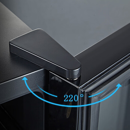 Vinocave constant temperature red wine cabinet moisturizing small mini home living room white wine grape glass refrigerated storage cabinet office small wine cabinet fresh cabinet ice bar ultra-thin mirror glass SC-28AJPM 28 bottles