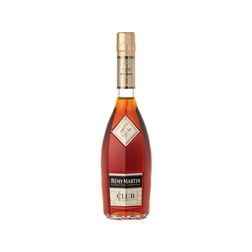 人头马（Remy Martin）洋酒 CLUB优质香槟区干邑白兰地 500ml*2瓶  双支装