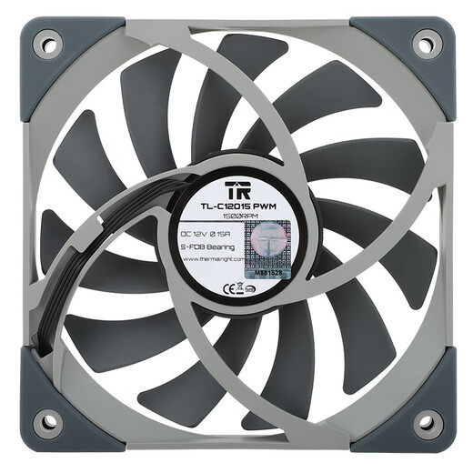 利民Thermalright TL-C9/C120 机箱风扇2000pwm调速TL-C9【单包版】 C12015 薄扇