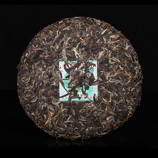 Bajiao Pavilion 2007 Dawn Light Green Cake Pu'er Raw Tea Dawn Tea Factory Single Cake 357g*1 Cake